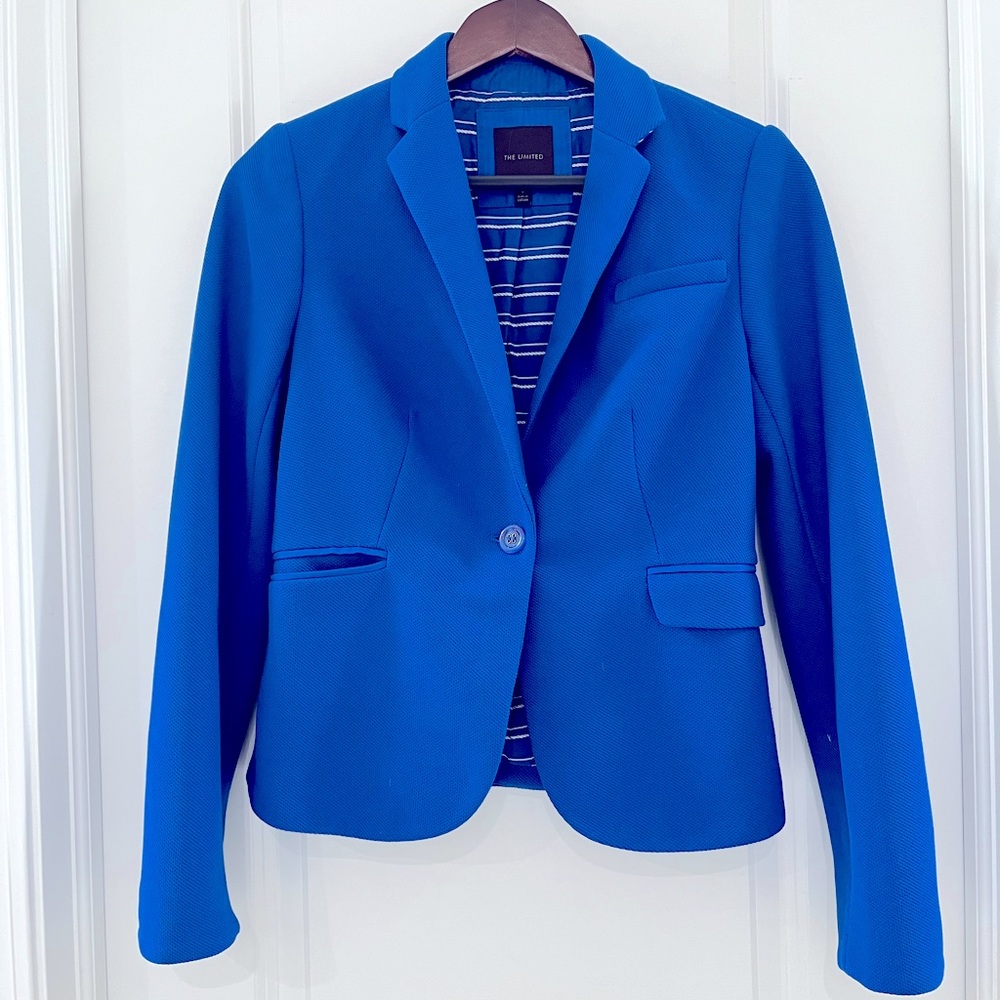 Royal blue The Limited Blazer Small